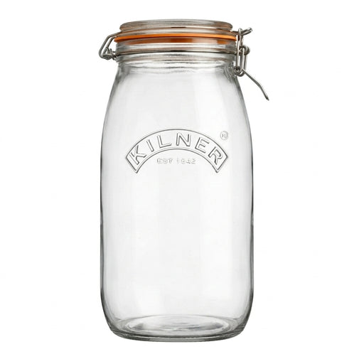 Kilner 3-Liter Clip Top Round Jar