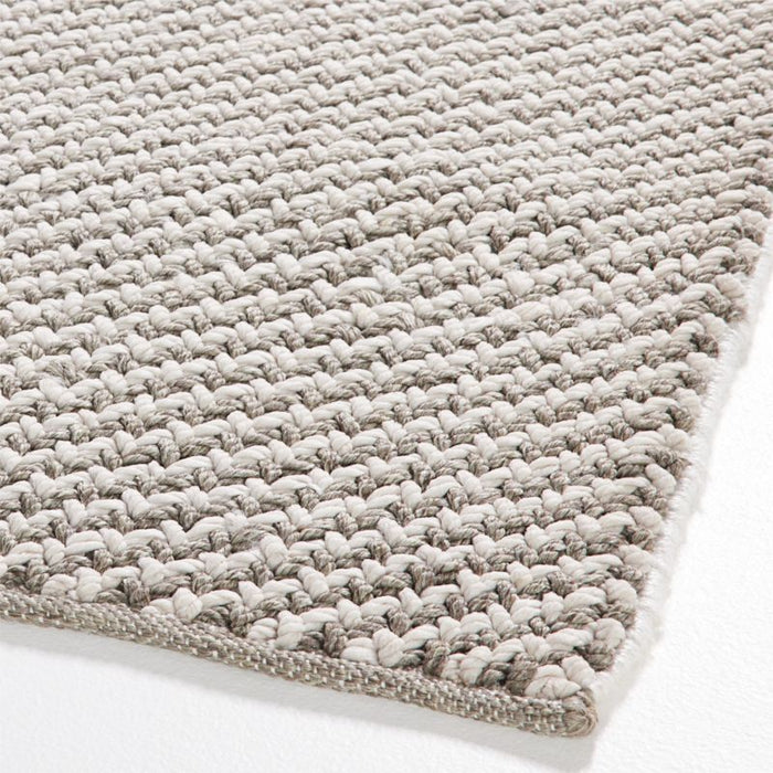 Genoa Performance Grey Indoor/Outdoor Area Rug 8'x10'