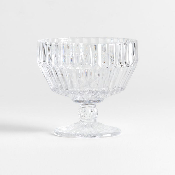 Archie 10-oz. Glass Footed Bowl