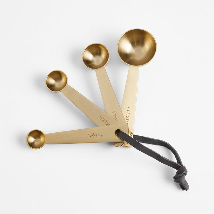 Gold Measuring Spoons