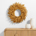 Faux Golden Yellow Mini Berry Wreath 32"