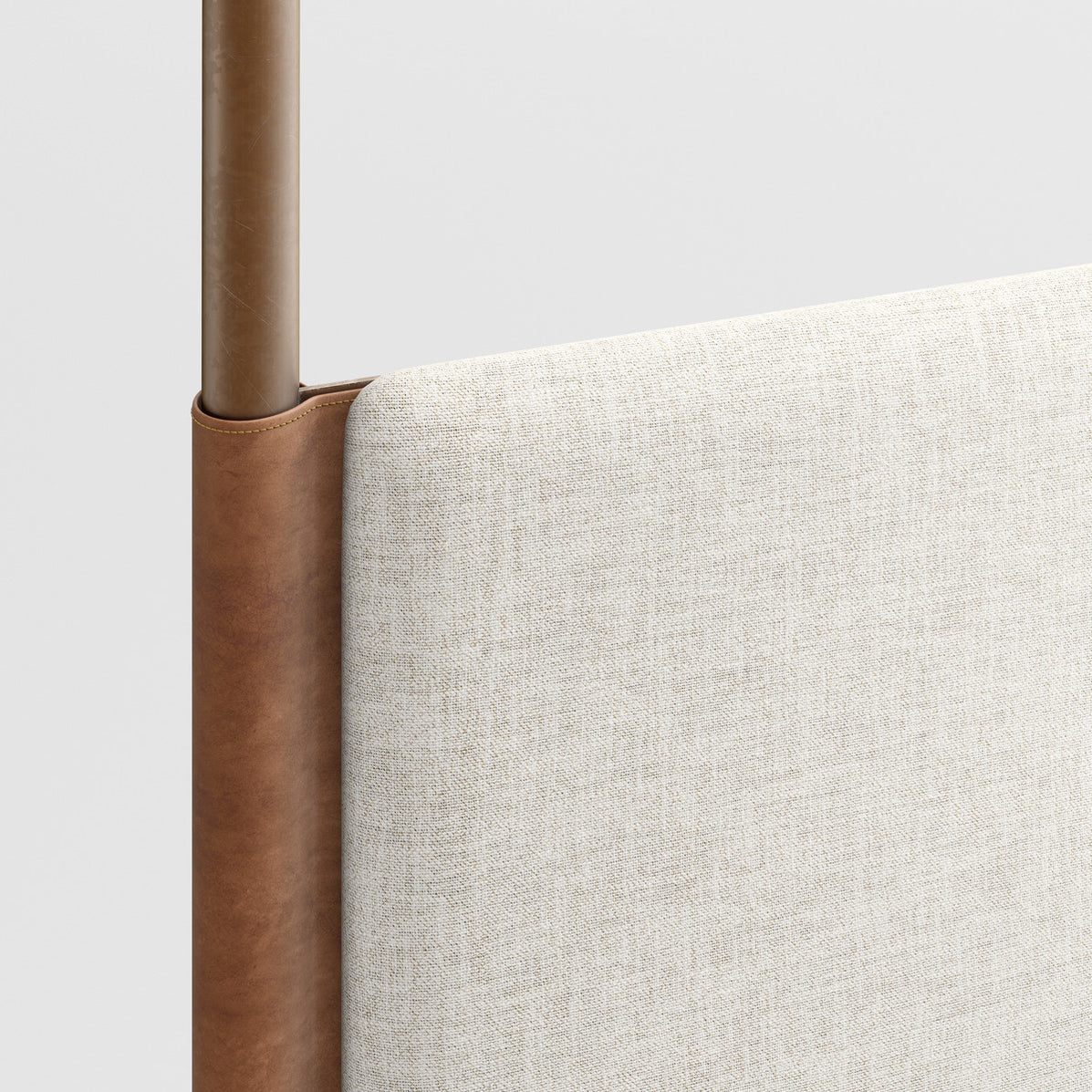 Gracia King Upholstered Canopy Bed Crate and Barrel Philippines