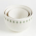 Green Trees Mixing Bowls Set of 3