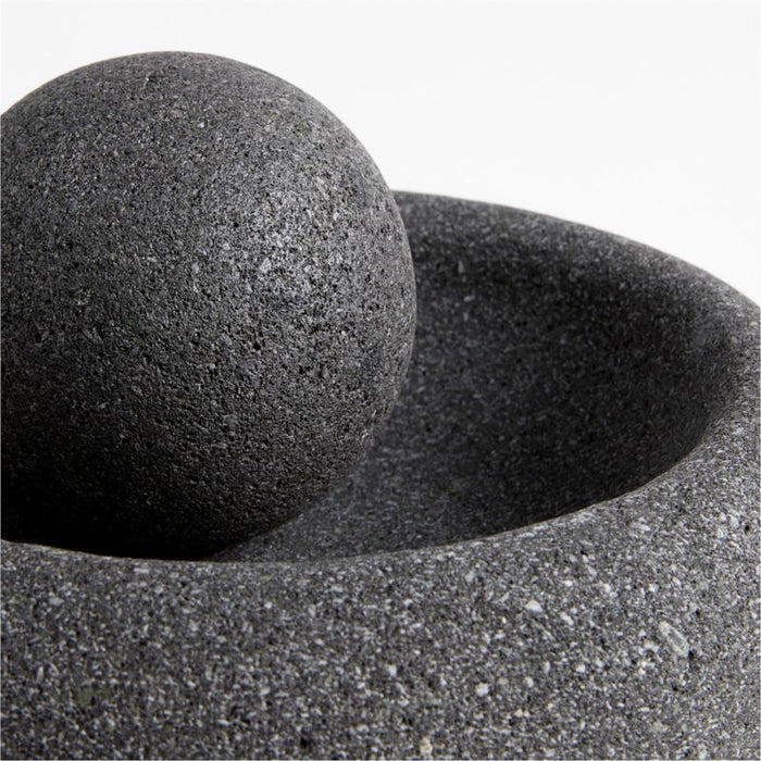 Lava Stone Mortar and Pestle