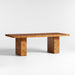 Ambrose 92" Mappa Burl Wood Dining Table