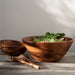 Carson 9" Acacia Wood Salad Serving Bowl
