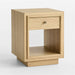 Hastings 18" Rye Wood Narrow Nightstand