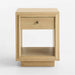 Hastings 18" Rye Wood Narrow Nightstand