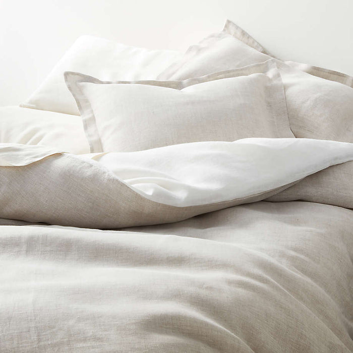 Aire Natural Hemp Standard Pillowcases, Set of 2