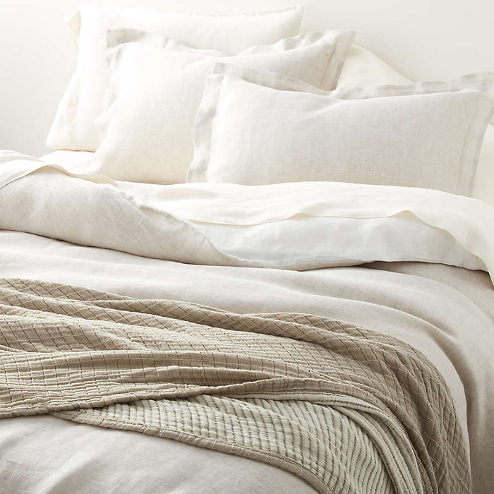 Aire Natural Hemp Standard Pillowcases, Set of 2