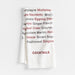 Holiday Drinks Organic Cotton Dish Towel