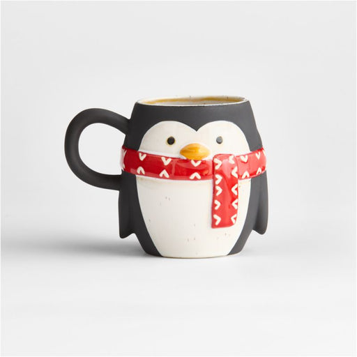Cozy Penguin Holiday Mug