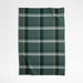 Holiday Green Plaid and Stripe Organic Cotton Dish Towel, Set of 3