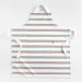 Holiday Stripe Organic Cotton Apron