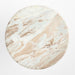 Homage Marble and White Oak 20" Side Table