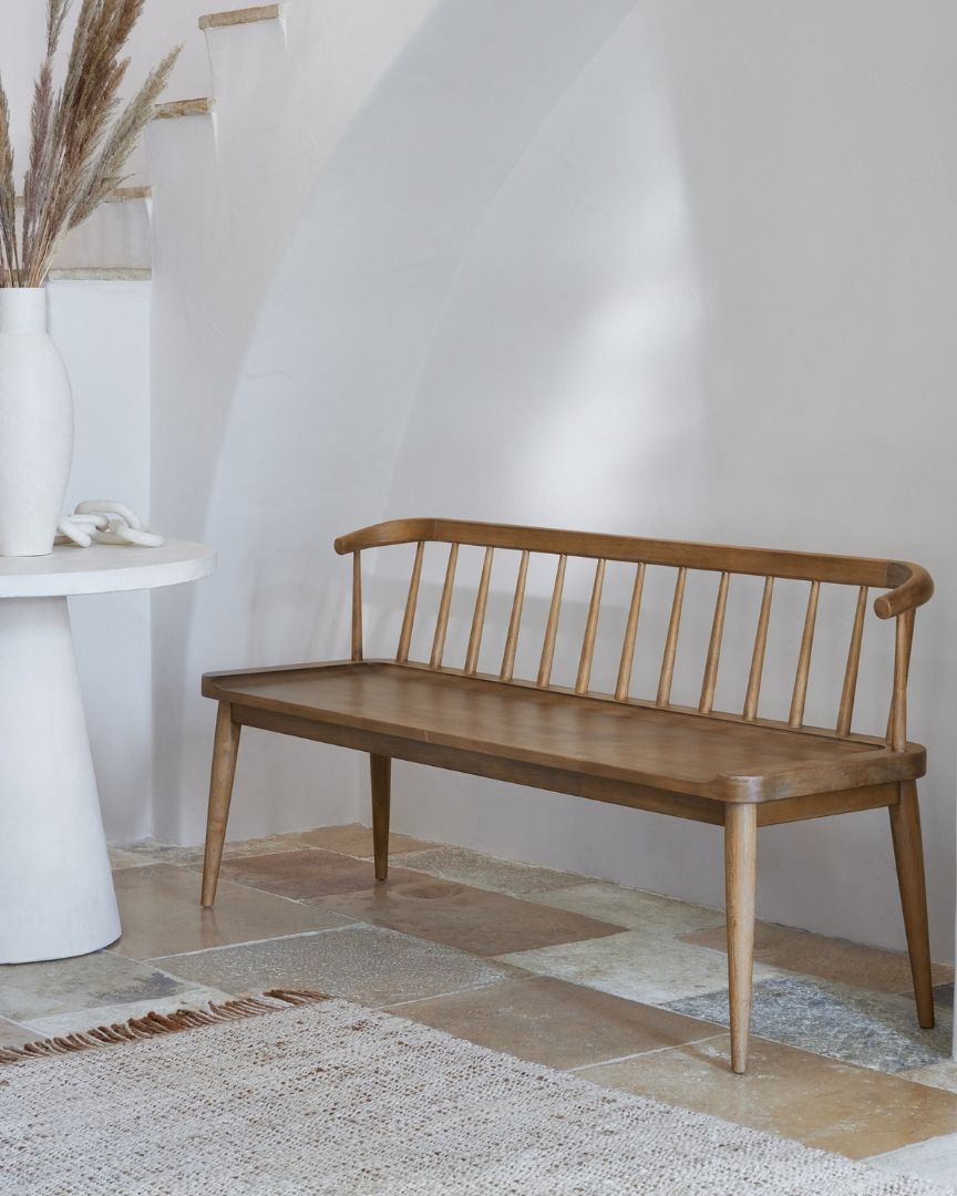 Pali Wood Dining Bench