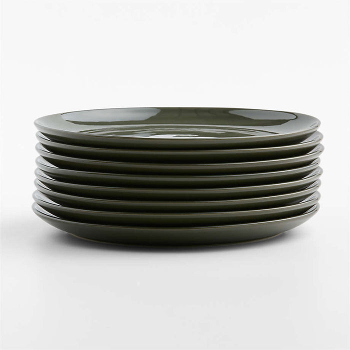 Hudson Burnt Green Stoneware Dinner Plate