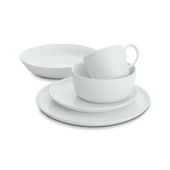 Hue White Salad Plate