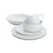 Hue White Dinner Plate