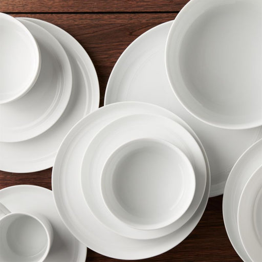 Hue White Salad Plate