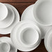 Hue White Salad Plate