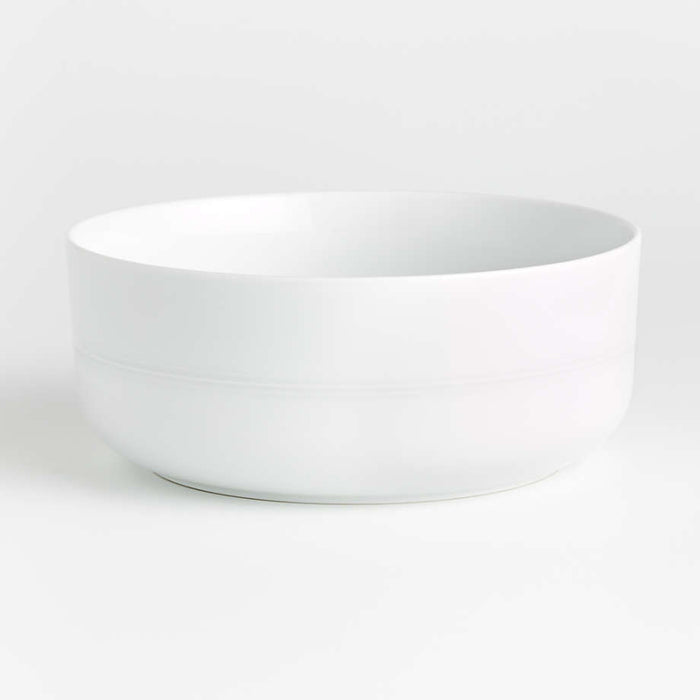 Hue White Serving Bowl