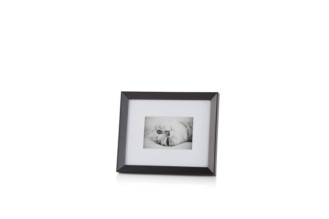 Icon Wood 4x6 Black Picture Frame