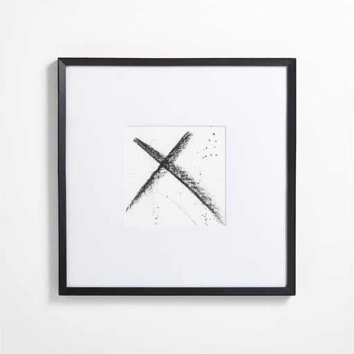 Icon Wood 11x11 Black Wall Picture Frame