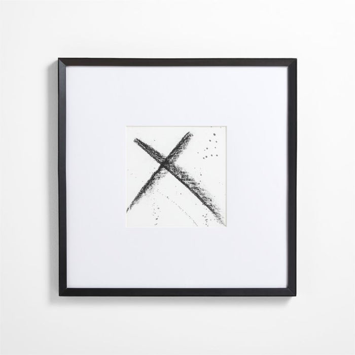 Icon Wood 11x11 Black Wall Picture Frame