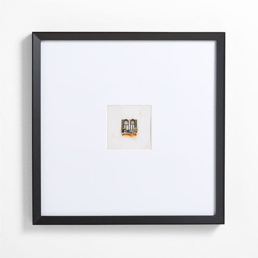 Icon Wood 5x5 Black Picture Frame