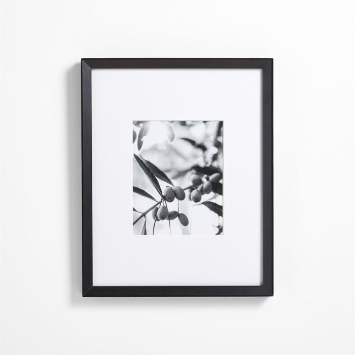 Icon Wood 8x10 Black Wall Picture Frame