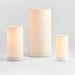 Indoor/Outdoor 3"x6" Pillar Candle with Timer