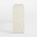 Intarsia Rectangular Off-White Mosaic Resin 72" Console Table