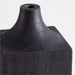 Izumo Large Dark Wood Vase 18"