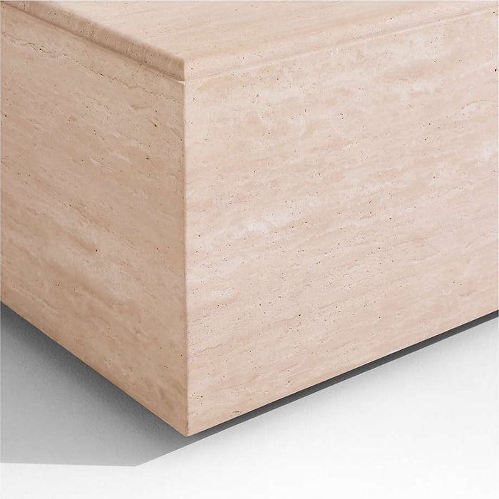 The Parker Stone 54" Outdoor Coffee Table by Jake Arnold