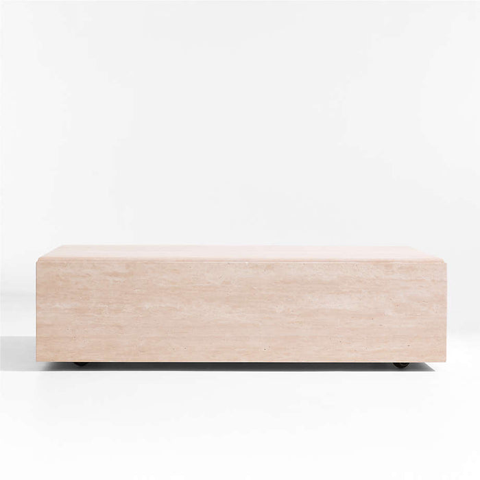 The Parker Stone 54" Outdoor Coffee Table by Jake Arnold
