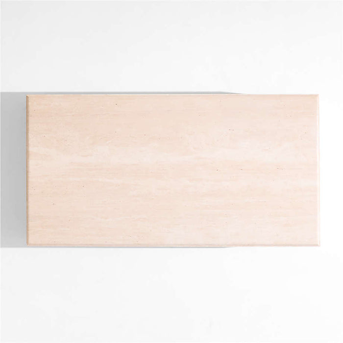 The Parker Stone 54" Outdoor Coffee Table by Jake Arnold