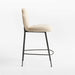 Neue Keyhole Metal Counter Stool by Jeremiah Brent