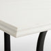 Solara 84" Marble Dining Table by Jeremiah Brent
