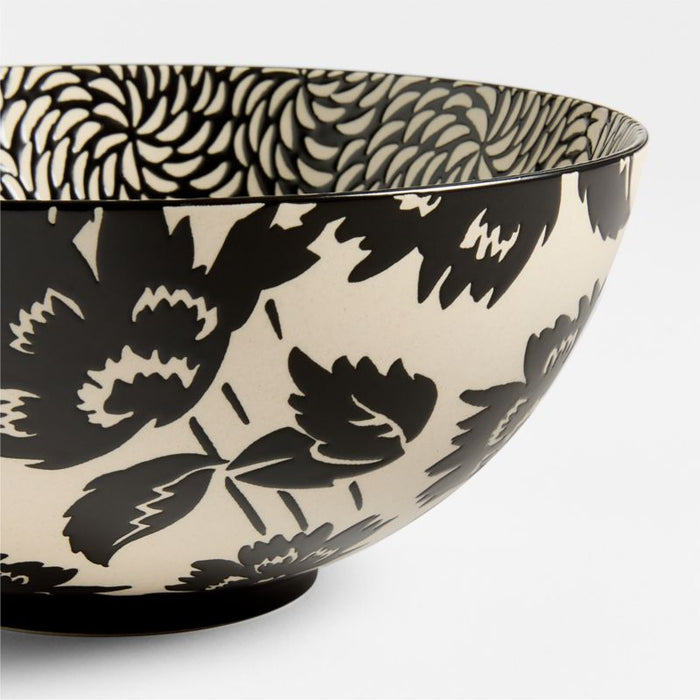 Jardin Stoneware Medium Serving Bowl