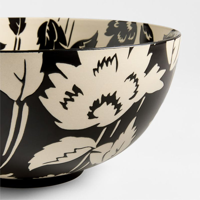 Jardin Stoneware Large Serving Bowl