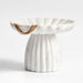 Jolie Low Wide Marble Pedestal 7.5"