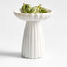 Jolie Tall Narrow Marble Pedestal 9.5"