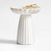 Jolie Tall Narrow Marble Pedestal 9.5"