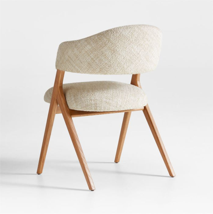 Juniper Upholstered Curved Back Dining Chair
