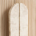 Kahn 75" Ribbed Whitewashed Ash Wood Storage Media Console