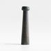 Katin Large Black Wood Taper Candle Holder 11.5"