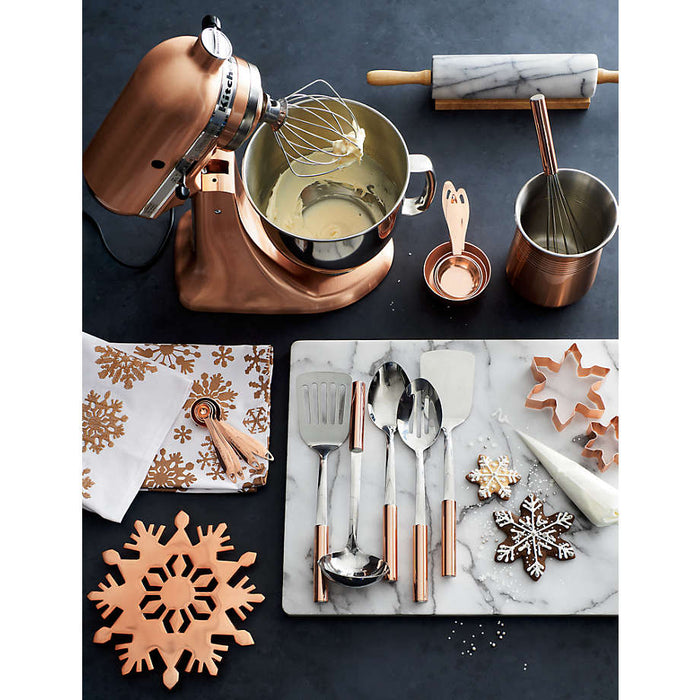 Copper Measuring Spoons, Set of 4