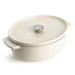 KitchenAid Oval Casserole 30cm Almond Cream