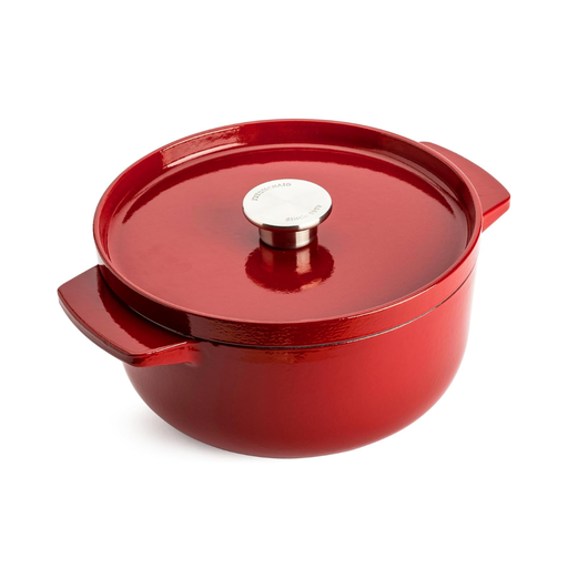 KitchenAid Cast Iron Casserole 22cm Empire Red